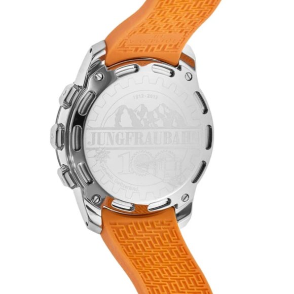 Limited Edition Tissot Jungfraubahn Orange Watch - Picture 3 of 5